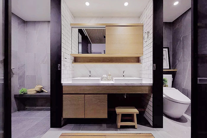 小戶型衛(wèi)生間沒(méi)做干濕分離，用著想哭？這樣裝修設(shè)計(jì)實(shí)用又好看！