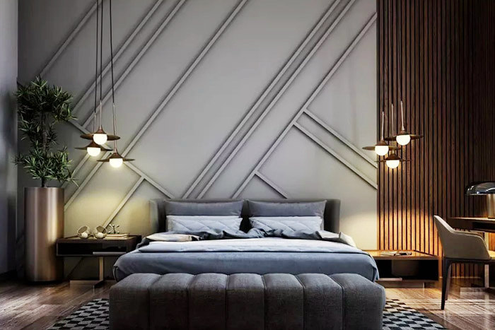 2019超火高顏值的臥室背景墻裝修，年輕人都愛的設計！