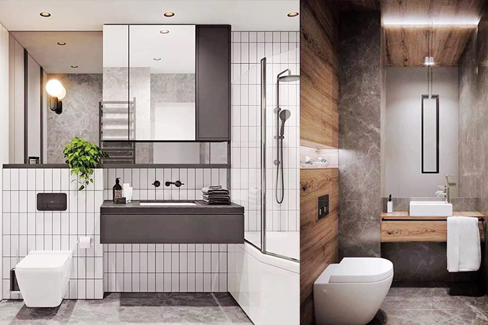 小戶型衛(wèi)生間沒(méi)做干濕分離，用著想哭？這樣裝修設(shè)計(jì)實(shí)用又好看！