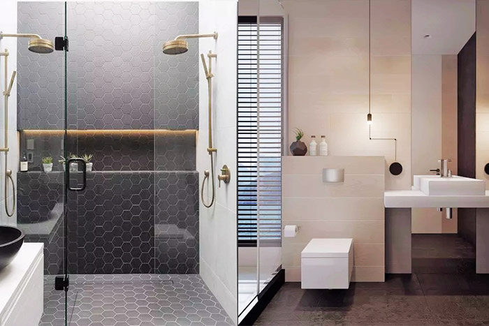 小戶型衛(wèi)生間沒(méi)做干濕分離，用著想哭？這樣裝修設(shè)計(jì)實(shí)用又好看！