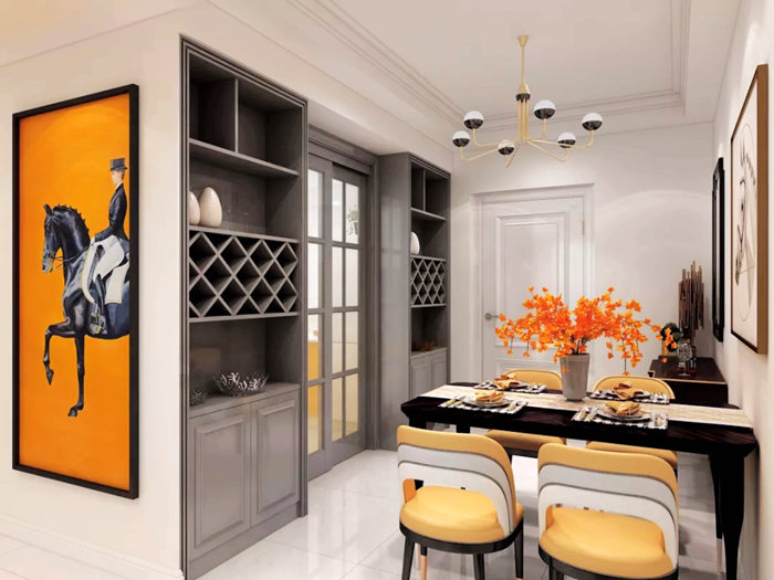 紅土地整裝大宅裝修設(shè)計，輕奢風格打造家的儀式感！