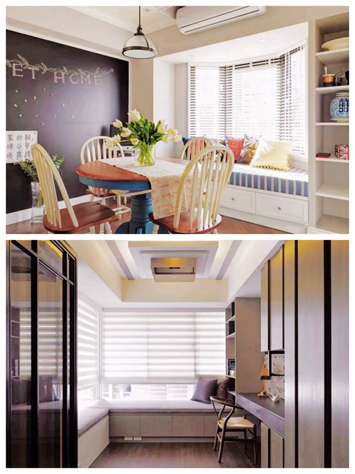 飄窗這樣裝修實用美觀好看，總有一款設(shè)計適合你！