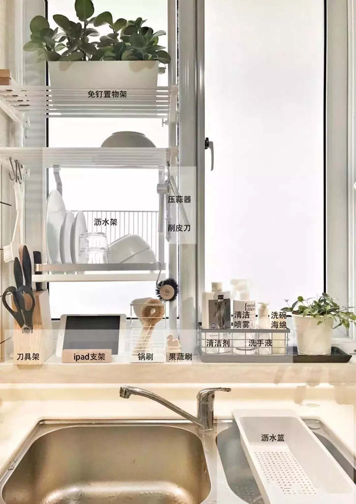 收納有序的合理廚房設(shè)計(jì)，輕松解決垃圾分類(lèi)煩惱！