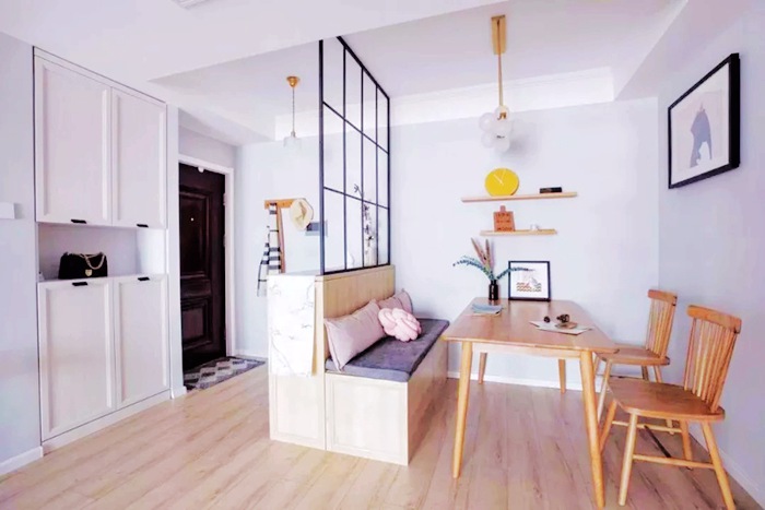 新房裝修無玄關(guān)等于無隱私？這樣戶型改造的設(shè)計好看又實用！