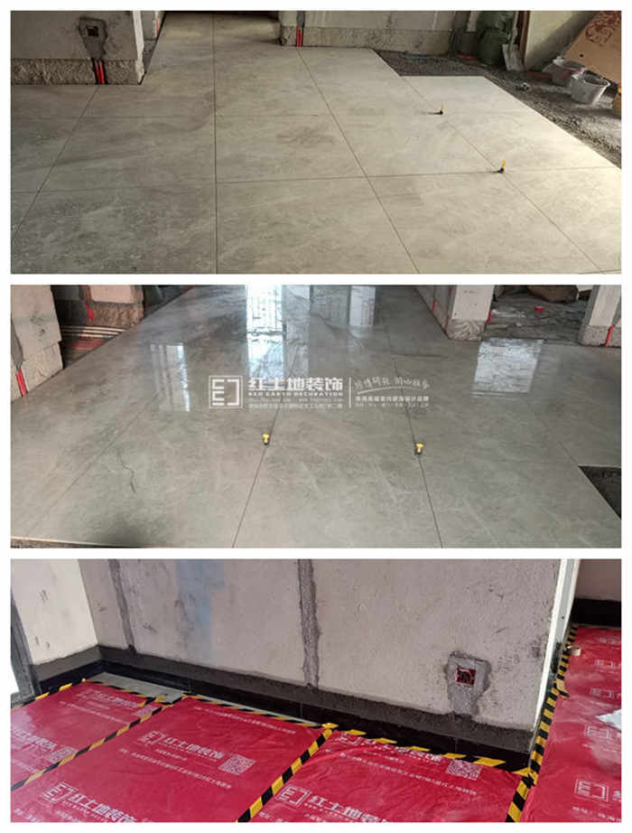 工地巡檢丨紅土地裝飾直擊工地檢查，用實際行動與您一起，對待新家！
