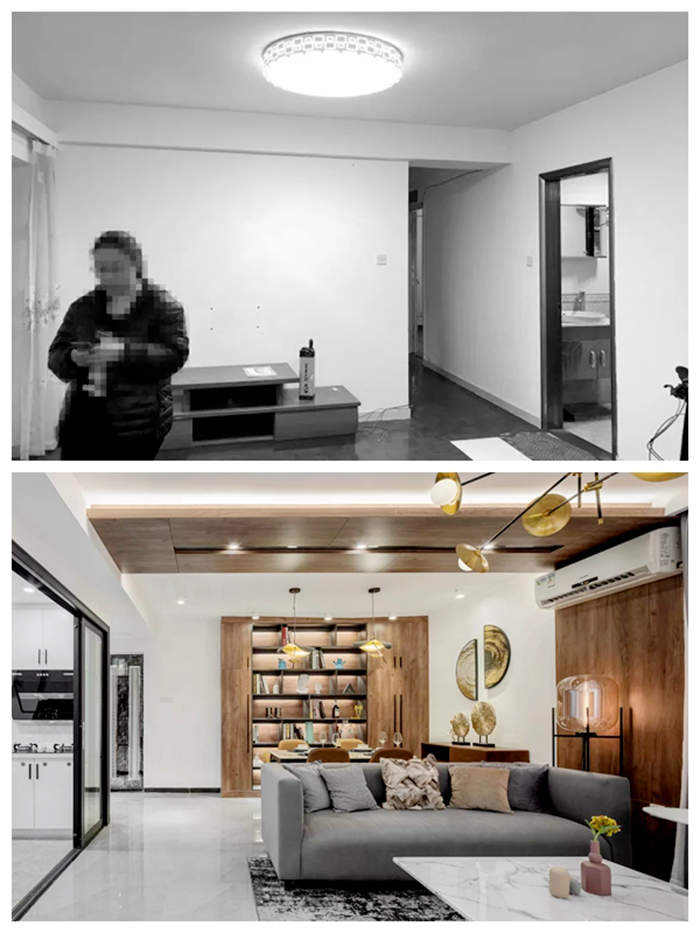 舊房改造|110㎡現(xiàn)代輕奢風(fēng)，提高幸福度享受品質(zhì)生活！