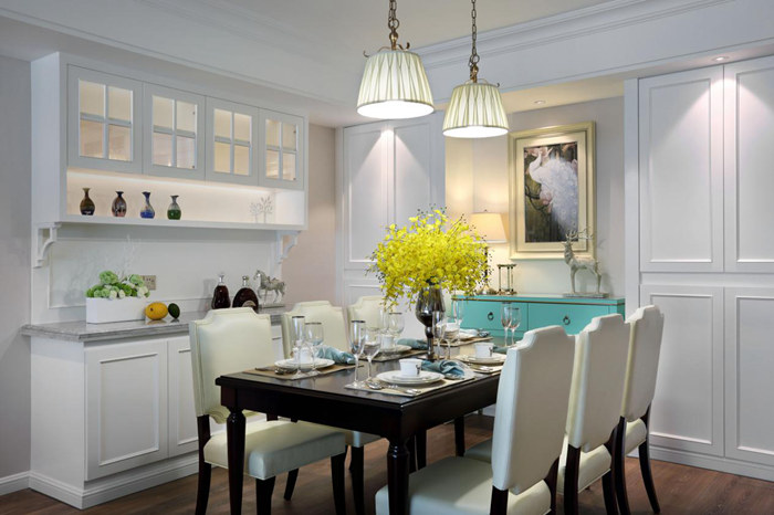 125平美式風(fēng)，不僅高貴典雅,并且處處充滿著藝術(shù)氣息!