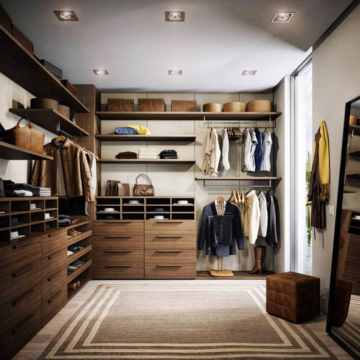 小戶型也能擁有衣帽間，合理設(shè)計(jì)輕松打造5㎡的衣帽間！