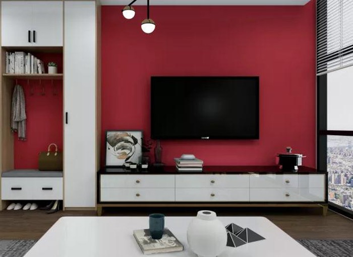 新款電視墻， 簡單不花哨才耐看