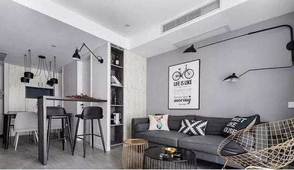 這樣的高級灰，可以讓你的新家顏值爆表