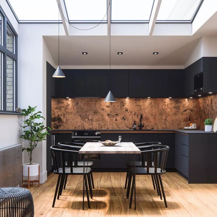 看看別人家的整體廚房，滿滿的高級感！