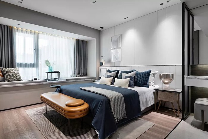 靜謐藍(lán)+高級(jí)灰，優(yōu)雅的絕配