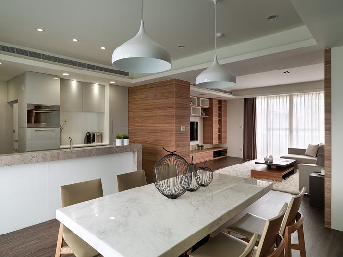 四口人的溫馨家庭，是未來理想生活