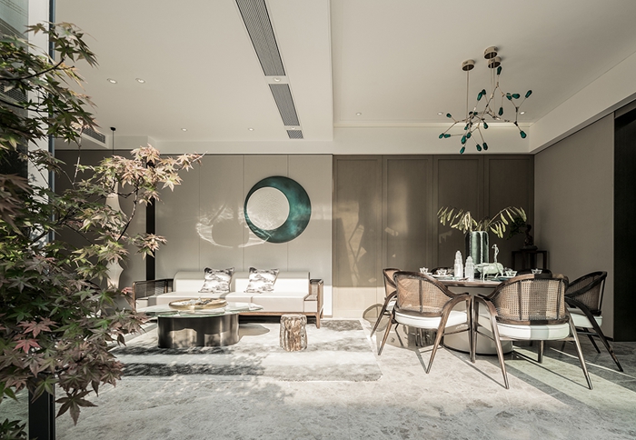 案例分享丨新中式設(shè)計(jì)，寫(xiě)意江南/美醉啦！