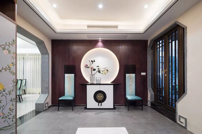 今日話(huà)題丨門(mén)廳這樣設(shè)計(jì)，一進(jìn)門(mén)就有“驚喜”！
