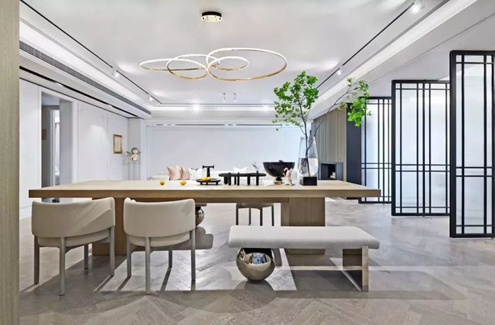 珠海319㎡樣板間裝修，全是知識(shí)點(diǎn)，滿滿的設(shè)計(jì)亮點(diǎn)！