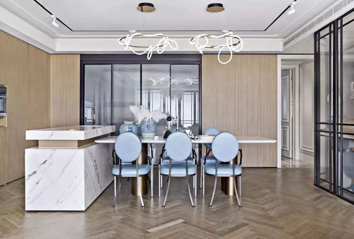 珠海319㎡樣板間裝修，全是知識(shí)點(diǎn)，滿滿的設(shè)計(jì)亮點(diǎn)！