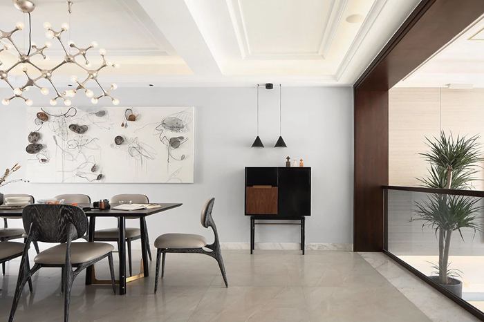 珠海都市素雅裝修案例，干凈純粹的夢中居所！