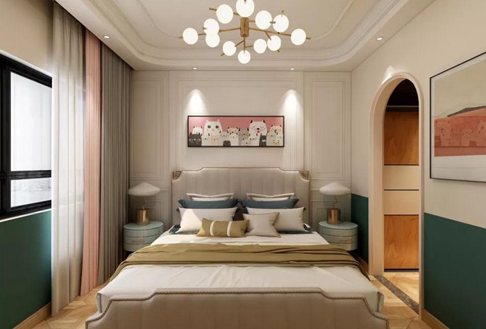 簡美輕奢的珠海裝修案例，自由隨性。