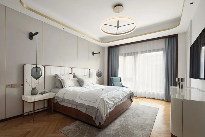 珠海都市素雅裝修案例，干凈純粹的夢中居所！
