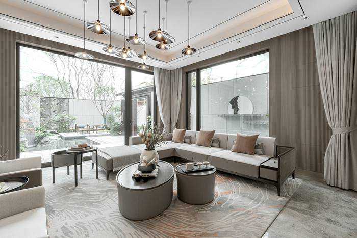 珠海新中式裝修，水墨山水的東方詩境。