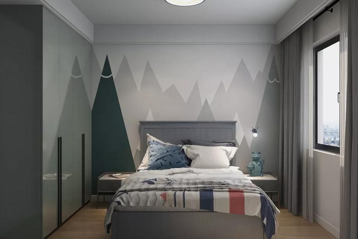 現(xiàn)代北歐的珠海裝修設(shè)計(jì)，舒暢的空間布局。