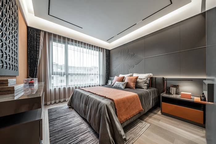 珠海氣質(zhì)高級黑裝修案例，簡約時尚、格調(diào)十足！