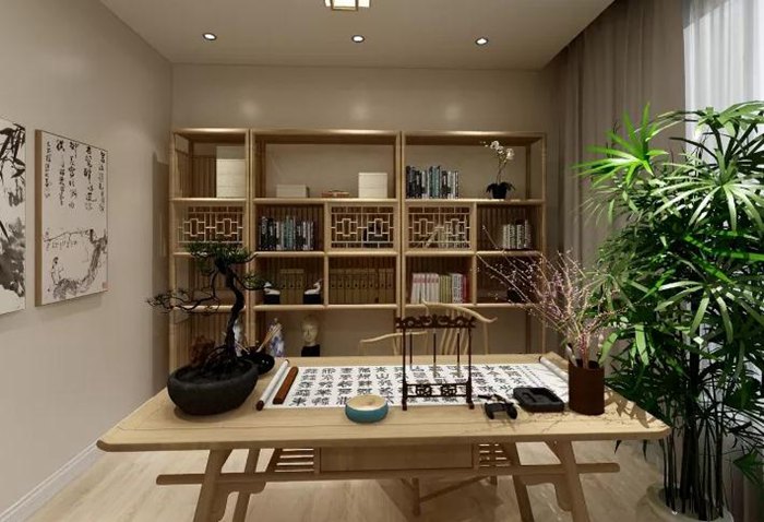 珠海裝修書房，家庭積蓄能量的休閑角落