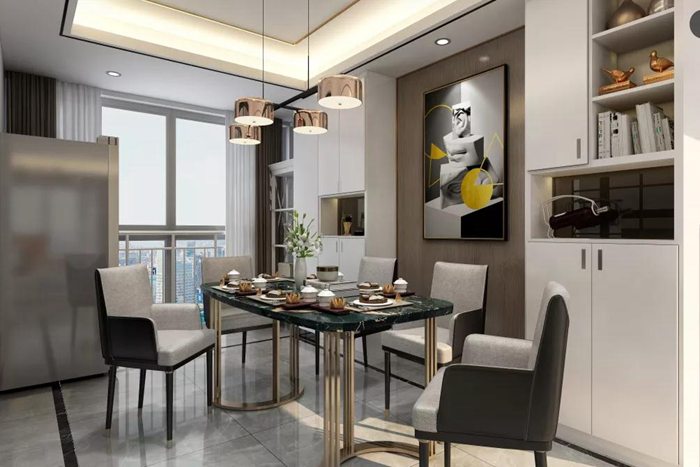 珠海裝修案例賞析，體現(xiàn)現(xiàn)代主義的色彩！