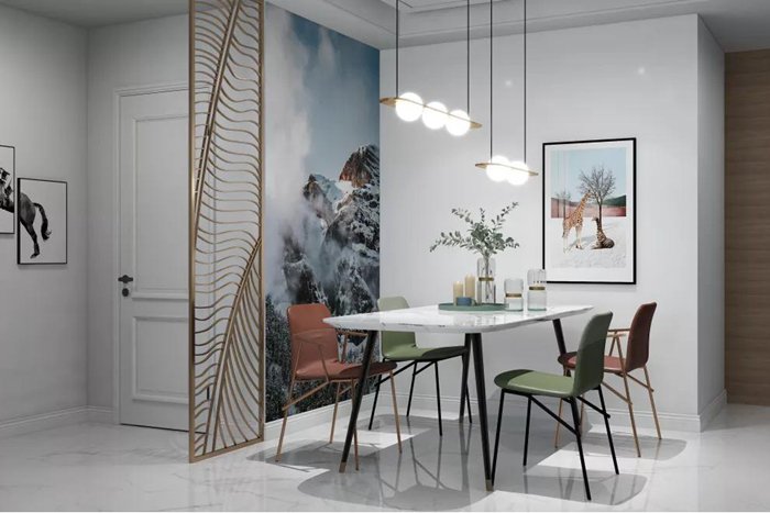 裝修空間兼揉不同色彩的珠海個性與魅力，呈現(xiàn)精奢氛圍。