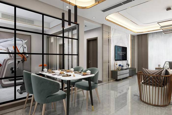 現(xiàn)代輕奢的珠海裝修設(shè)計(jì)，體現(xiàn)細(xì)節(jié)的高品位。