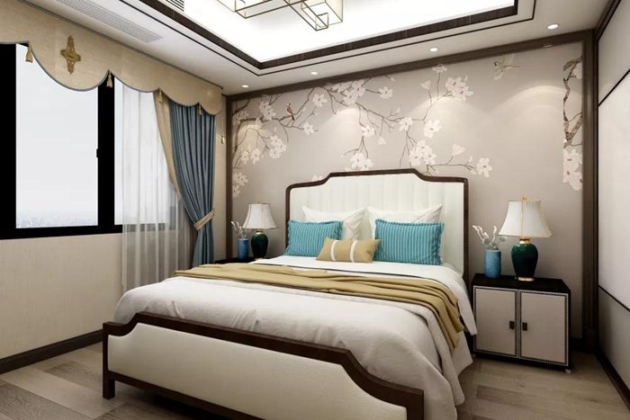 新中式的珠海裝修案例設(shè)計(jì)，大氣、淡然。