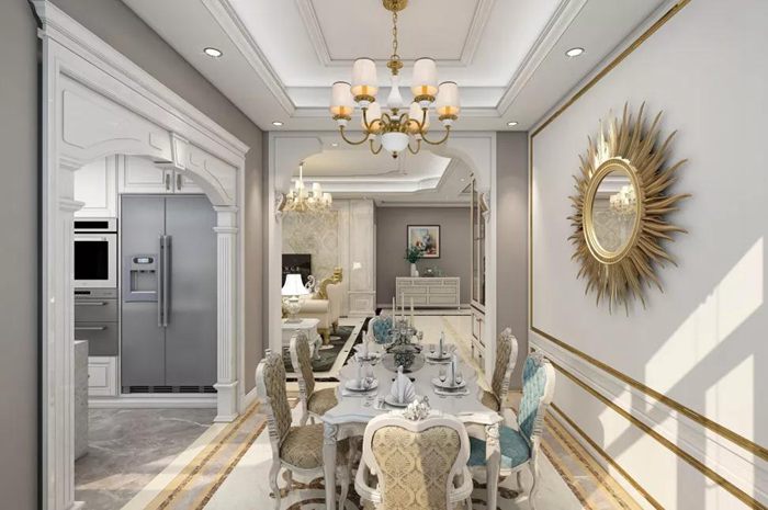 簡(jiǎn)歐的珠海裝修空間，享受舒適的休閑時(shí)光。