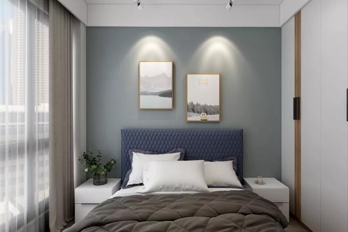 珠海經(jīng)典黑白灰+原木的裝修路線，沉靜內(nèi)斂。