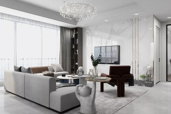 簡潔明凈的珠海裝修空間，不囿于風(fēng)格，不隨波逐流。