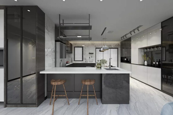 珠海整體的裝修設(shè)計(jì)都透露著簡(jiǎn)潔大方的氛圍，干凈且和諧。