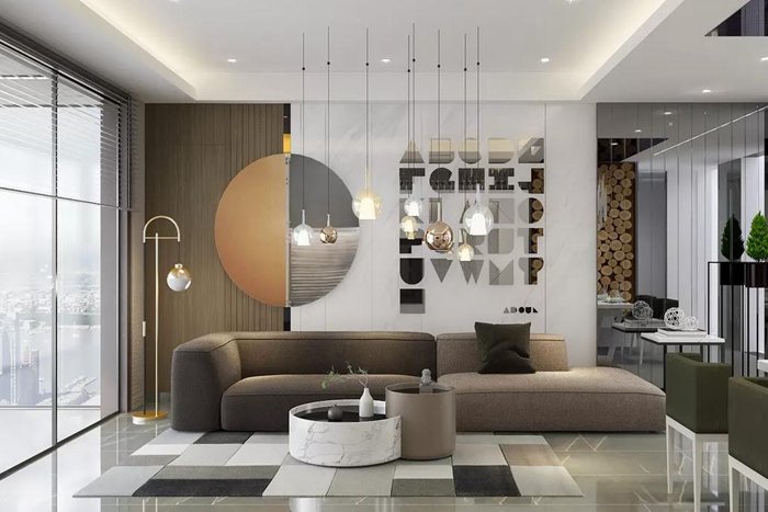 現(xiàn)代輕奢的珠海裝修設(shè)計，營造了不同的韻感與雅致