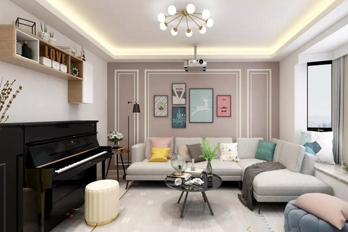 北歐風(fēng)格的珠海舊房裝修改造，洋溢著滿滿溫馨情調(diào)的設(shè)計風(fēng)格