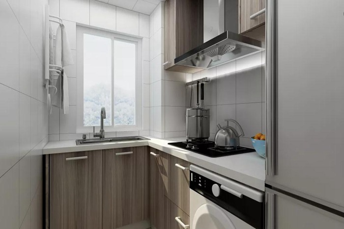 工業(yè)北歐風(fēng)的珠海舊房改造裝修，清靜淡然