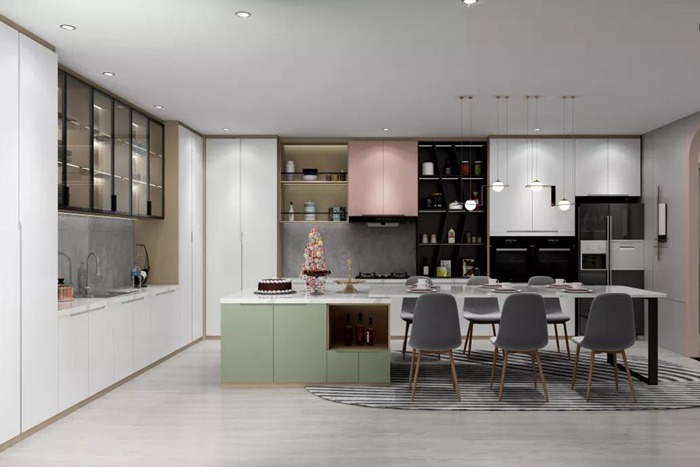 濃郁的浪漫情調(diào)結(jié)合與珠海裝修中，恰到好處