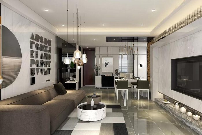 現(xiàn)代輕奢的珠海裝修設(shè)計，營造了不同的韻感與雅致