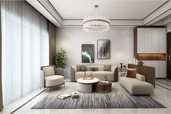 現(xiàn)代簡約的珠海裝修設(shè)計(jì)，呈現(xiàn)出當(dāng)代設(shè)計(jì)美學(xué)