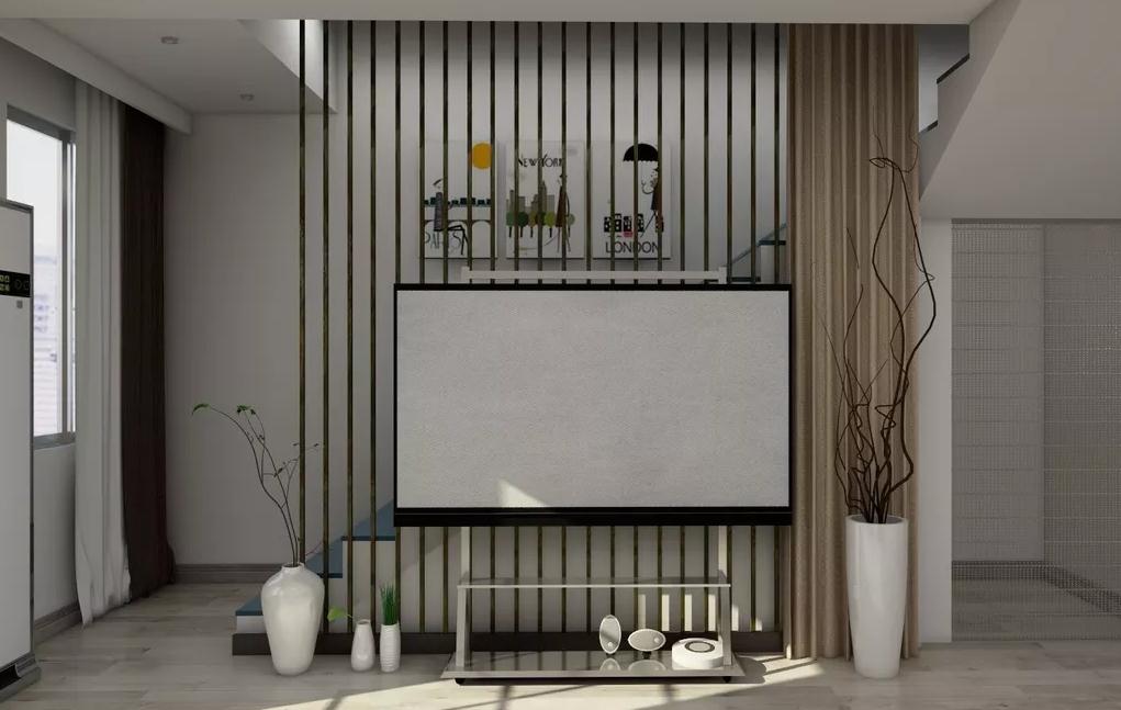 現(xiàn)代北歐夾雜工業(yè)風裝修的珠海舊房改造，沉穩(wěn)而內(nèi)斂