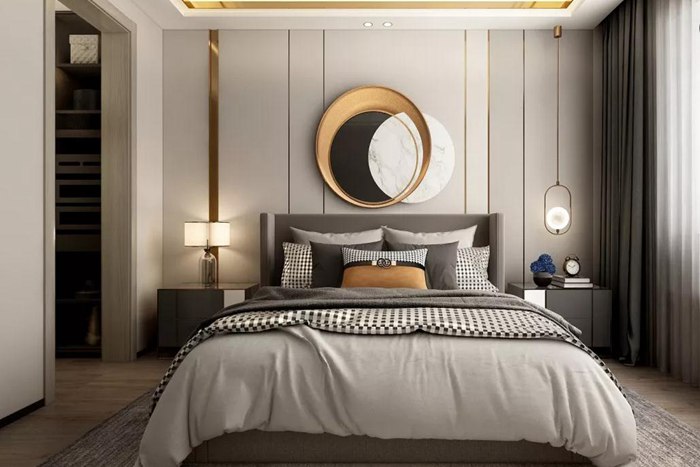 珠海裝修空間采用現(xiàn)代設計，溫馨有條理