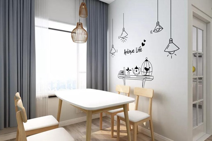 珠海裝修改造的北歐風(fēng)格設(shè)計，更為清新、舒適