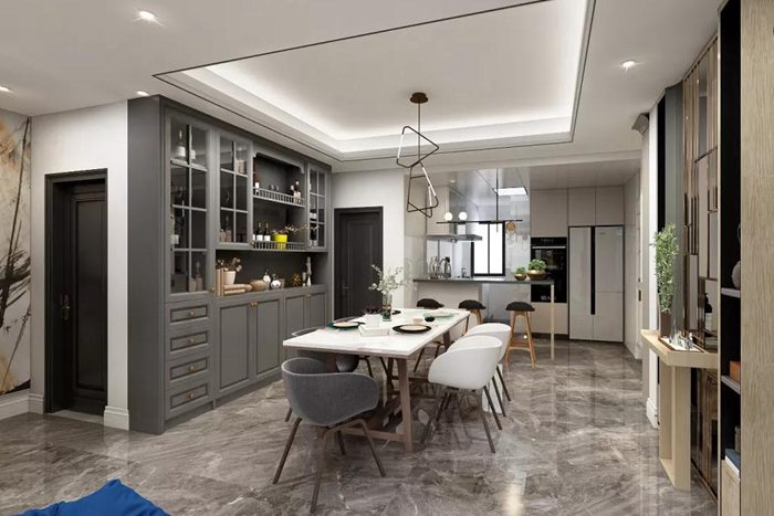 恬靜雅致的珠海現代裝修設計