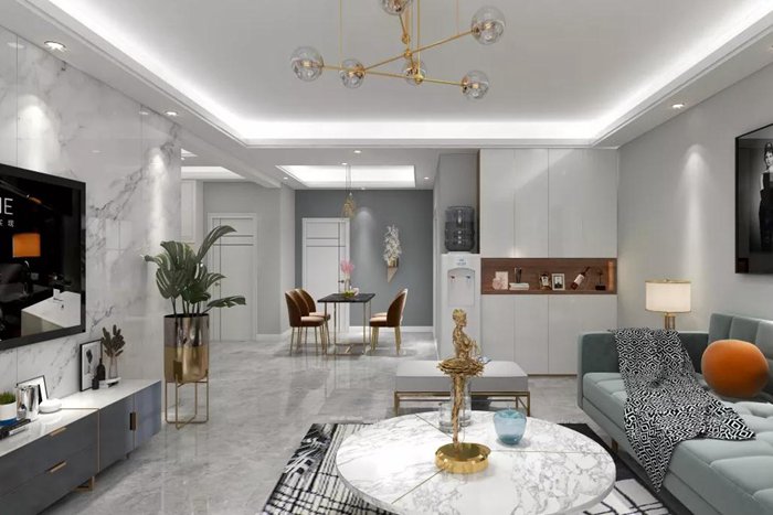 現(xiàn)代北歐的珠海裝修，營(yíng)造出質(zhì)樸、自然的氣息