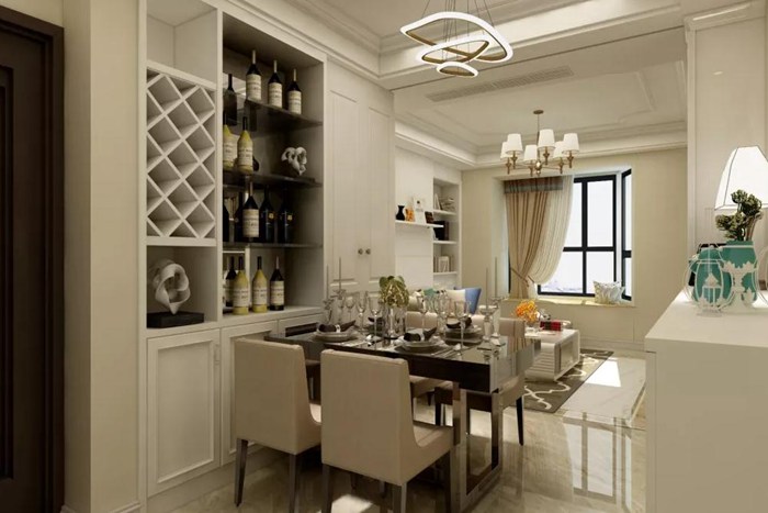 珠海舊房二次裝修改造的設(shè)計(jì)，充滿了溫暖柔和的氣息