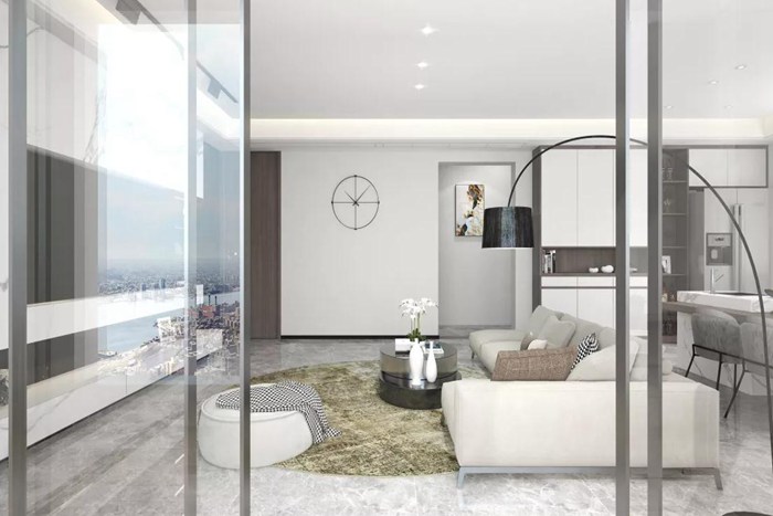 珠?，F(xiàn)代開放式裝修案例設計，拓寬了視野