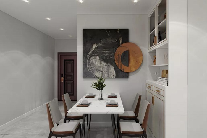 珠海舊房翻新裝修案例，優(yōu)雅簡(jiǎn)約又有質(zhì)感